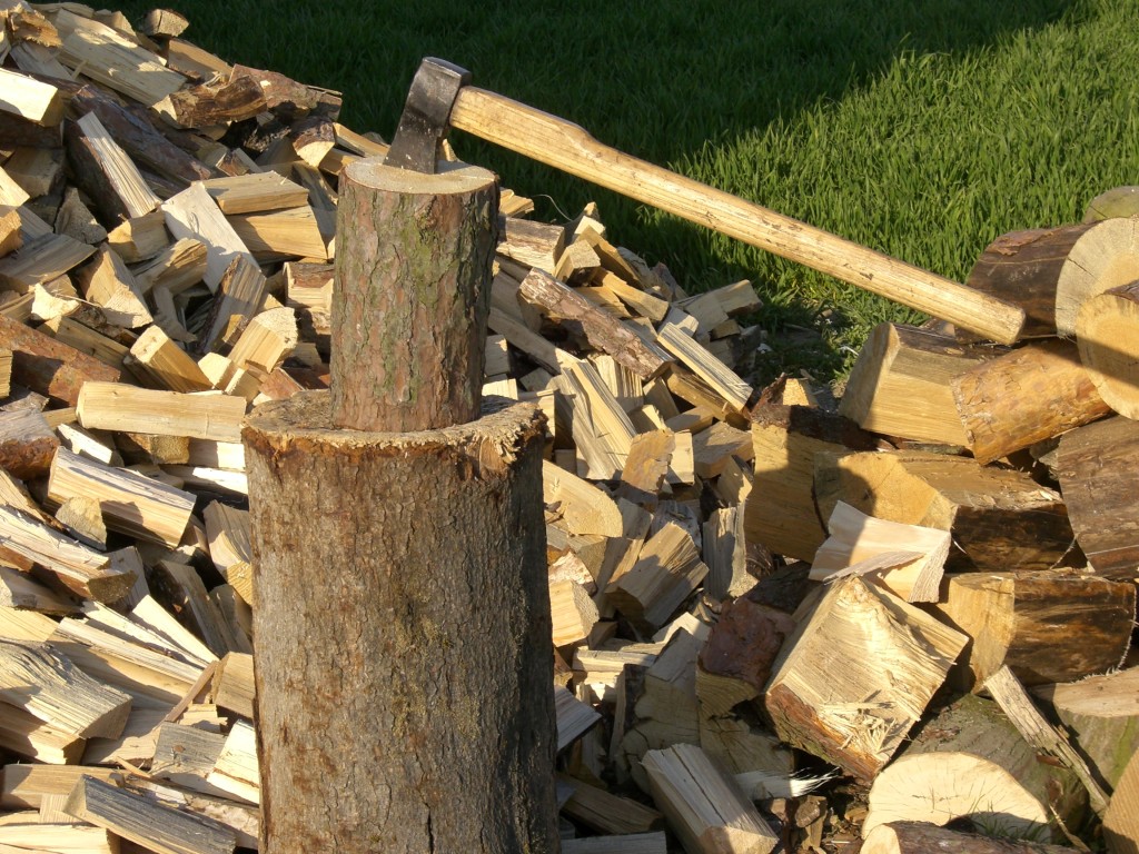 wood-splitting