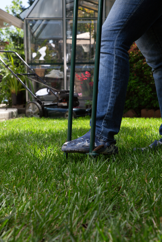 How to aerate a lawn