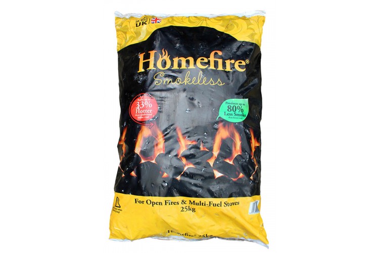 Homefire Smokeless Ovals (25kg Bag)
